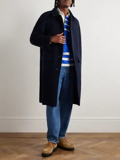 Drake's Wool Coat - Men | Thumbnail 2 Drake's Wool Coat - Men | Thumbnail 2