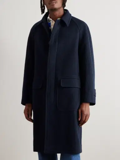 Drake's Wool Coat - Men | Thumbnail 3 Drake's Wool Coat - Men | Thumbnail 3