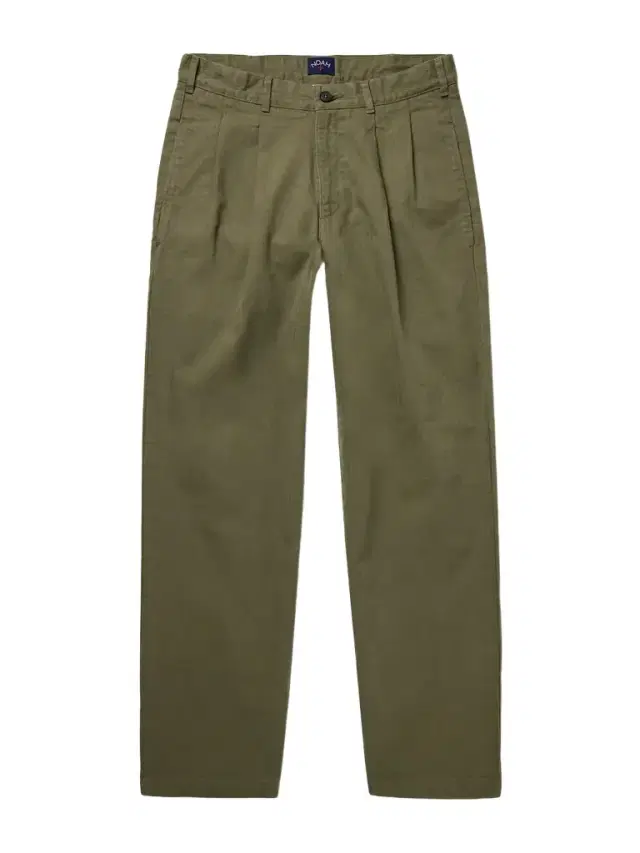 Straight-Leg Pleated Herringbone Cotton Trousers - Men