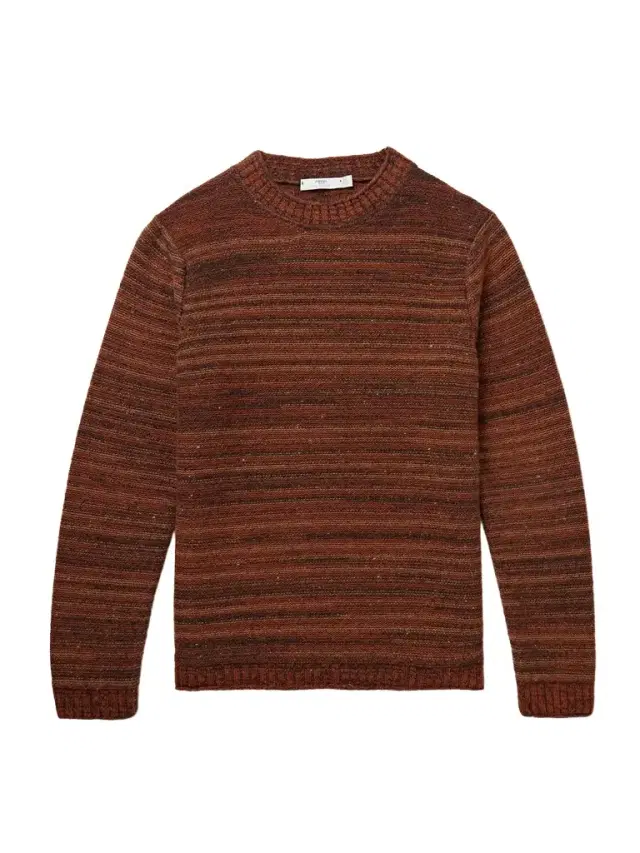 INIS MEAIN Striped Merino Wool and Cashmere-Blend Sweater - Men