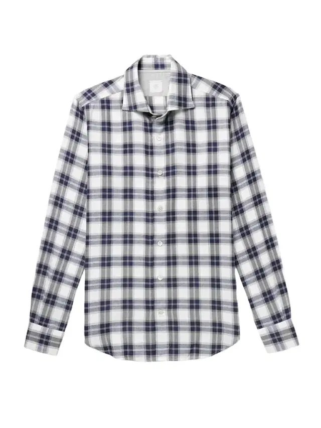 Checked Cotton and Lyocell-Blend Flannel Shirt - Men Checked Cotton and Lyocell-Blend Flannel Shirt - Men