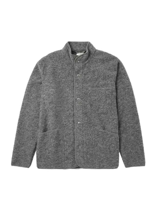 Jock Wool-Blend Bouclé Bomber Jacket - Men