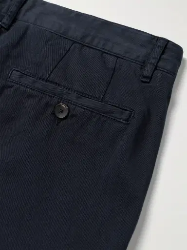 MR P. Samuel Slim-Fit Straight-Leg Organic Cotton-Twill Cargo Trousers - Men | Thumbnail 5