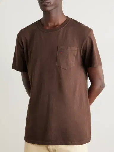 Noah Core Logo-Print Cotton-Jersey T-Shirt - Men | Thumbnail 3