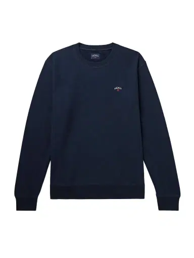 Noah Logo-Embroidered Cotton-Jersey Sweatshirt - Men | Thumbnail 1 Noah Logo-Embroidered Cotton-Jersey Sweatshirt - Men | Thumbnail 1