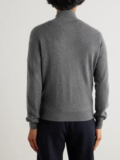 Loro Piana Cashmere Zip-Up Sweater - Men | Thumbnail 4 Loro Piana Cashmere Zip-Up Sweater - Men | Thumbnail 4