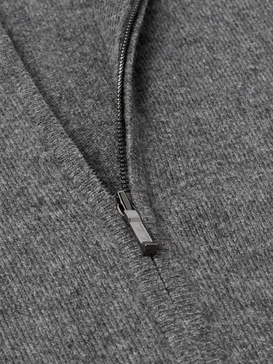 Loro Piana Cashmere Zip-Up Sweater - Men | Thumbnail 5 Loro Piana Cashmere Zip-Up Sweater - Men | Thumbnail 5