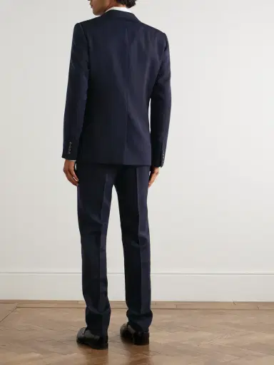 Loro Piana International Pinstriped Virgin Wool Suit - Men | Thumbnail 4 Loro Piana International Pinstriped Virgin Wool Suit - Men | Thumbnail 4