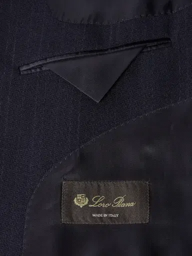 Loro Piana International Pinstriped Virgin Wool Suit - Men | Thumbnail 6 Loro Piana International Pinstriped Virgin Wool Suit - Men | Thumbnail 6