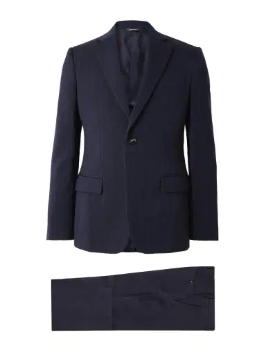 Loro Piana International Pinstriped Virgin Wool Suit - Men | Thumbnail 1 Loro Piana International Pinstriped Virgin Wool Suit - Men | Thumbnail 1
