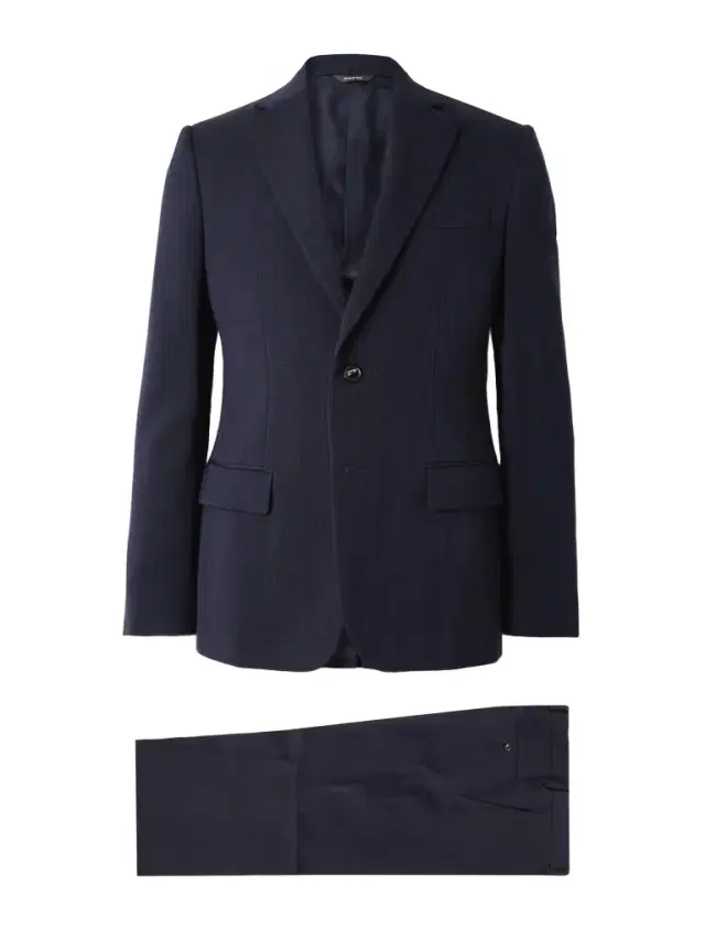 Loro Piana International Pinstriped Virgin Wool Suit - Men