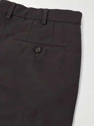Loro Piana Carlo Hyannis Tapered Cotton-Blend Trousers - Men | Thumbnail 5