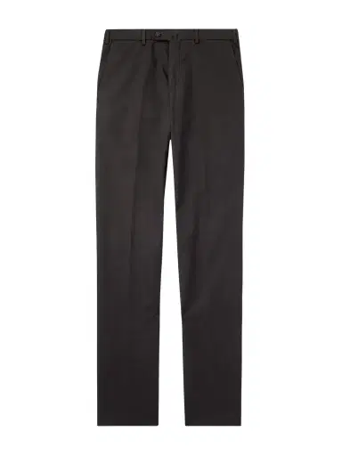 Loro Piana Carlo Hyannis Tapered Cotton-Blend Trousers - Men | Thumbnail 1