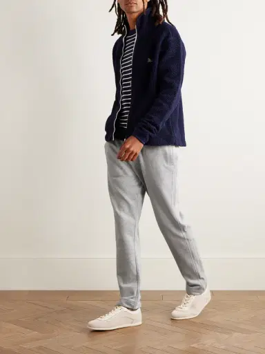 MR P. Slim-Fit Organic Cotton-Jersey Sweatpants - Men | Thumbnail 2