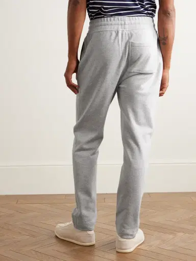 MR P. Slim-Fit Organic Cotton-Jersey Sweatpants - Men | Thumbnail 4
