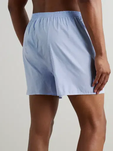 Zimmerli End-On-End Cotton Boxer Shorts - Men | Thumbnail 3 Zimmerli End-On-End Cotton Boxer Shorts - Men | Thumbnail 3