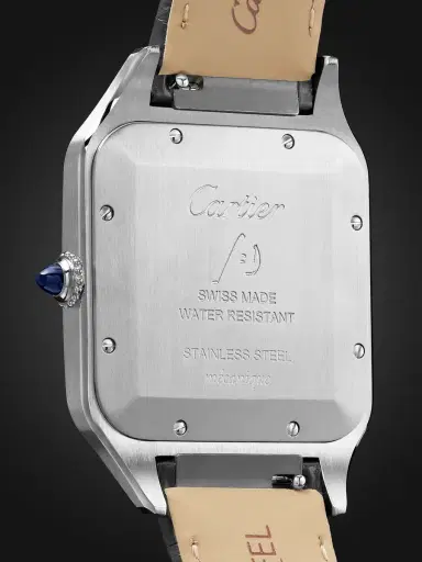 Cartier Santos-Dumont Extra-Large Hand-Wound 18-Karat Gold and Stainless Steel Watch, Ref. W2SA0034 - Men | Thumbnail 4 Cartier Santos-Dumont Extra-Large Hand-Wound 18-Karat Gold and Stainless Steel Watch, Ref. W2SA0034 - Men | Thumbnail 4