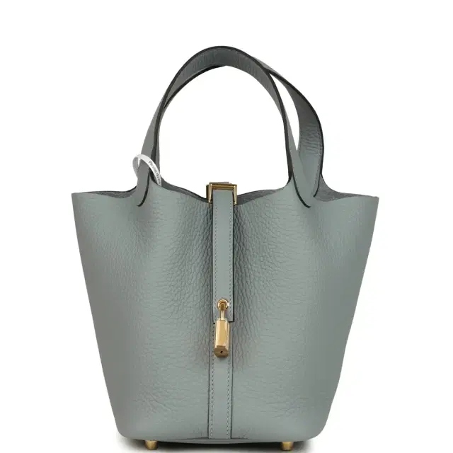 hermes Hermes Picotin Lock 18 Gris Pantin Clemence Gold Hardware