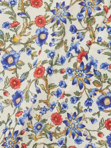 DÔEN Rhodia Floral-print Organic Cotton-voile Midi Dress | Thumbnail 4