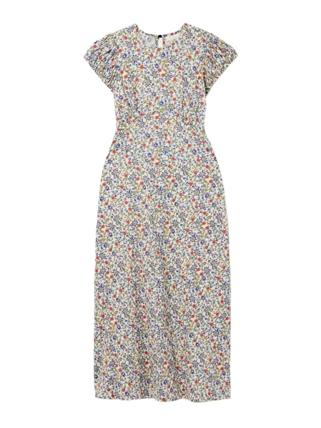 Rhodia Floral-print Organic Cotton-voile Midi Dress