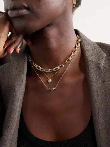 David Yurman Amulets Petite Heart 18-karat Gold Diamond Pendant | Thumbnail 4 David Yurman Amulets Petite Heart 18-karat Gold Diamond Pendant | Thumbnail 4