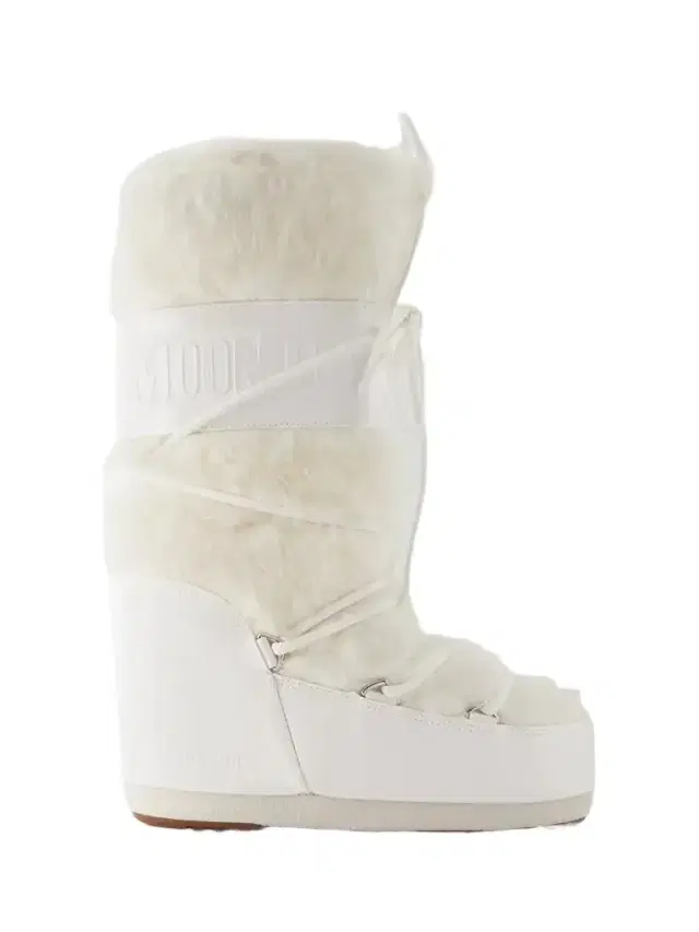 Moon Boot Icon Plush And Leather-like Snow Boots