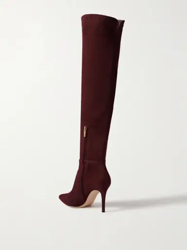 Gianvito Rossi 85 Suede Over-the-knee Boots | Thumbnail 3