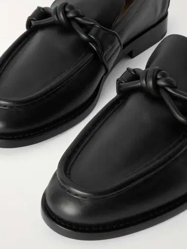 Bottega Veneta Astaire Knotted Leather Loafers | Thumbnail 4 Bottega Veneta Astaire Knotted Leather Loafers | Thumbnail 4