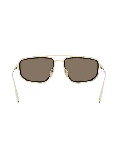 BVLGARI Women's B. Zero1 57MM Rectangular Sunglasses - Goldother Brown | Thumbnail 5