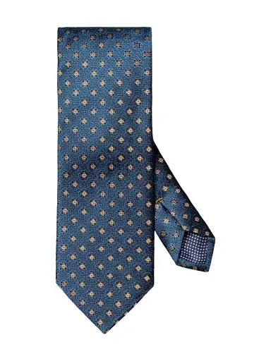 Eton Men's Medallion Silk Tie - Red | Thumbnail 5