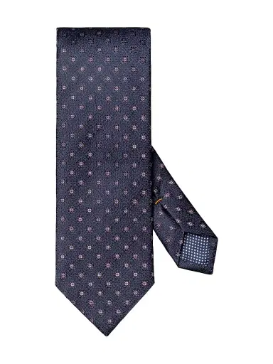 Eton Men's Medallion Silk Tie - Red | Thumbnail 9