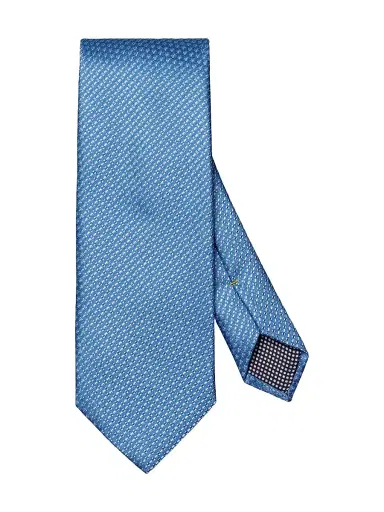 Eton Men's Semi-Solid Woven Silk Tie - Purple | Thumbnail 5 Eton Men's Semi-Solid Woven Silk Tie - Purple | Thumbnail 5