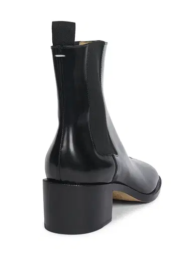 Maison Margiela Women's Tabi City 60MM Leather Chelsea Boots - Black | Thumbnail 3 Maison Margiela Women's Tabi City 60MM Leather Chelsea Boots - Black | Thumbnail 3