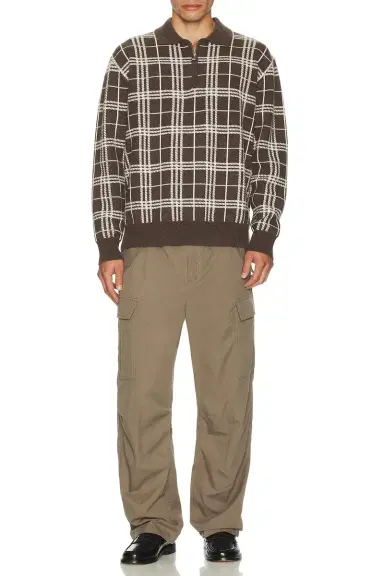 Simkhai Klaus Zip Polo Sweater | Thumbnail 4
