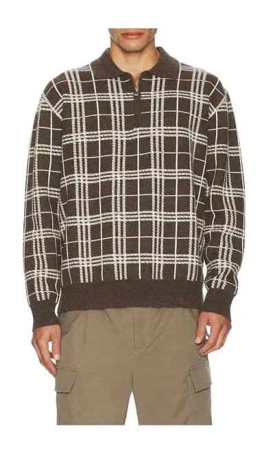 Simkhai Klaus Zip Polo Sweater | Thumbnail 1