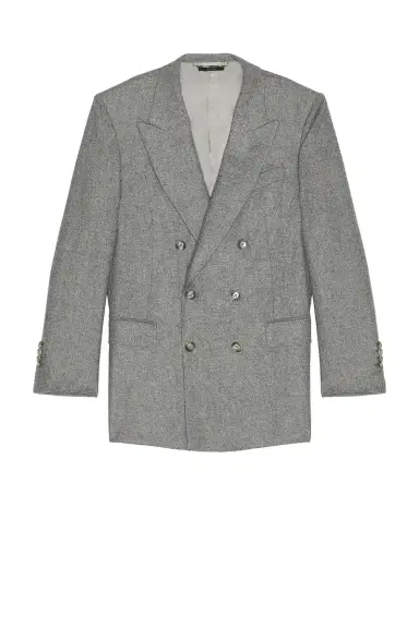 TOM FORD Traditional Flannel Double Breasted Jacket | Thumbnail 1 TOM FORD Traditional Flannel Double Breasted Jacket | Thumbnail 1