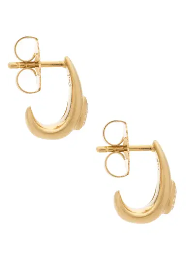 LOGAN HOLLOWELL Water Drop Diamond Baby Tusk Earrings | Thumbnail 2 LOGAN HOLLOWELL Water Drop Diamond Baby Tusk Earrings | Thumbnail 2