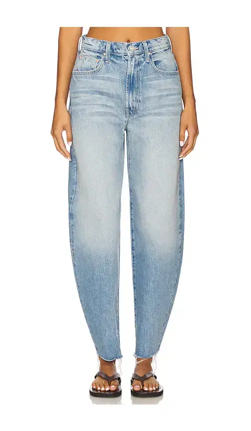 MOTHER The Fangirl Hover Fray Jeans
