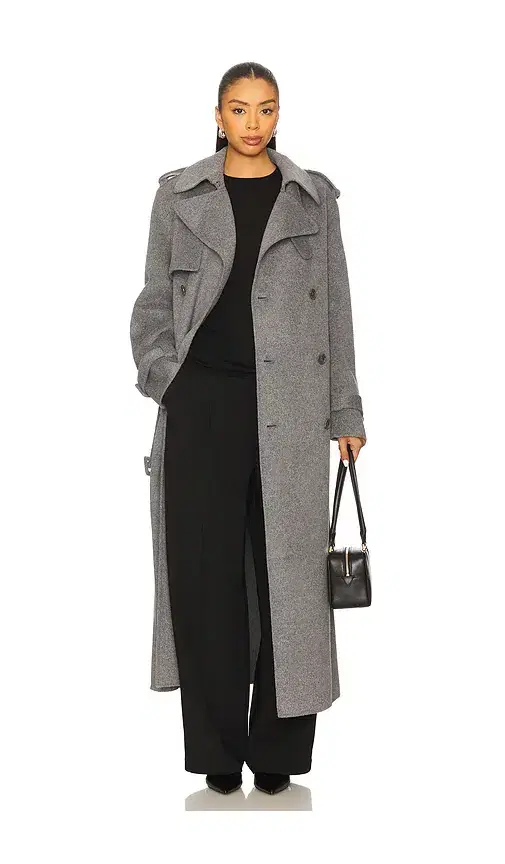 Simkhai Rumi Belted Long Coat