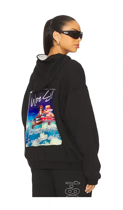 Disconnected 1-800 Harley Zip Hoodie