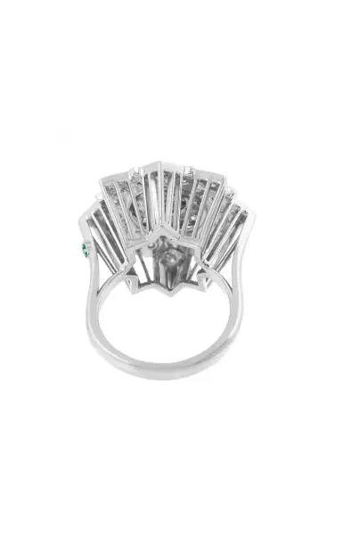 Nelly Rojas 18K White gold Super Nova Ring - White - Only At Moda Operandi | Thumbnail 3