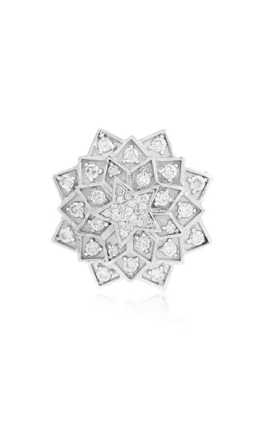 Nelly Rojas 18K White gold Super Nova Ring - White - Only At Moda Operandi | Thumbnail 1