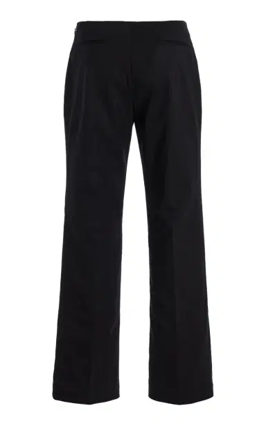 AMIYA Laurent Stretch-Wool Straight-Leg Pants | Thumbnail 2