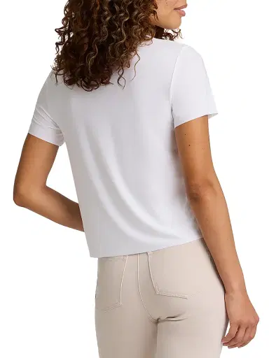 Commando Women's Butter Crewneck T-Shirt - White - Size XL | Thumbnail 3