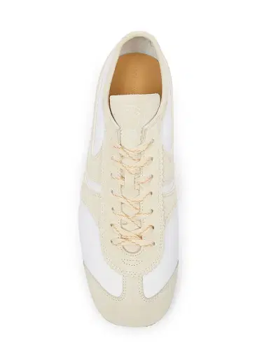 Dries Van Noten Men's Retro Leather Low-Top Sneakers | Thumbnail 4 Dries Van Noten Men's Retro Leather Low-Top Sneakers | Thumbnail 4
