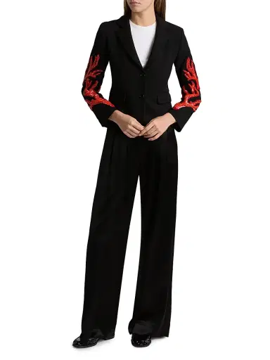 Libertine Women's Venetian Reef Short Blazer | Thumbnail 2 Libertine Women's Venetian Reef Short Blazer | Thumbnail 2