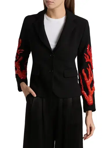 Libertine Women's Venetian Reef Short Blazer | Thumbnail 3 Libertine Women's Venetian Reef Short Blazer | Thumbnail 3