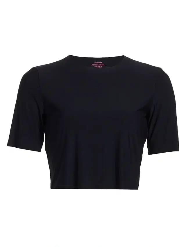 Women's Butter Cropped T-Shirt - Black