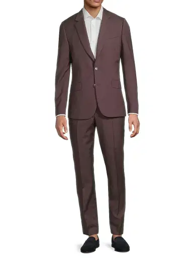 Paul Smith Men's Soho Fit Wool Suit - Purple - Size 42 | Thumbnail 2 Paul Smith Men's Soho Fit Wool Suit - Purple - Size 42 | Thumbnail 2