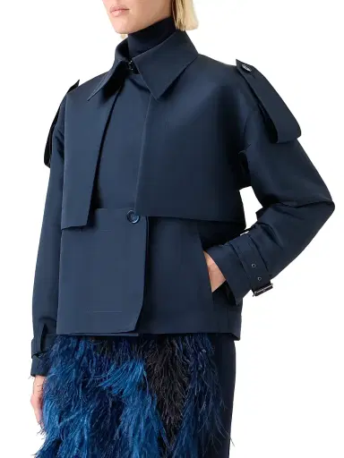 Akris Women's David Deconstructed Trench Jacket | Thumbnail 6 Akris Women's David Deconstructed Trench Jacket | Thumbnail 6